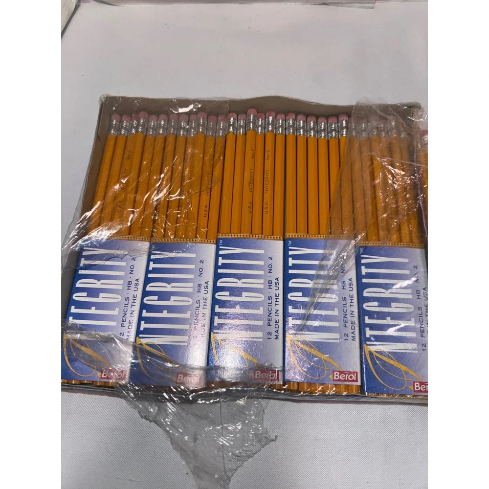 Berol‎ Integrity No 2 HB Pencils 120 Count Bulk Lot Made in USA School Office